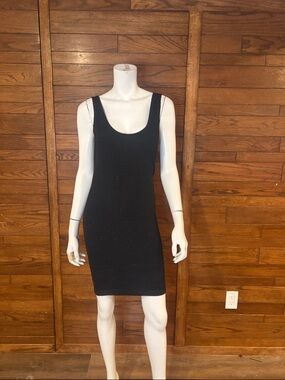 black feather trim mini dress Faux Feather Trim Strapless Mini Dress